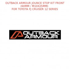 OUTBACK ARMOUR JOUNCE STOP KIT FRONT (60MM / M10X25MM) FOR TOYOTA FJ CRUISER 12 SERIES